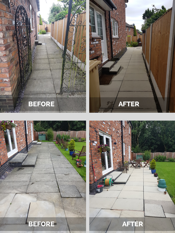 pathway cleaning